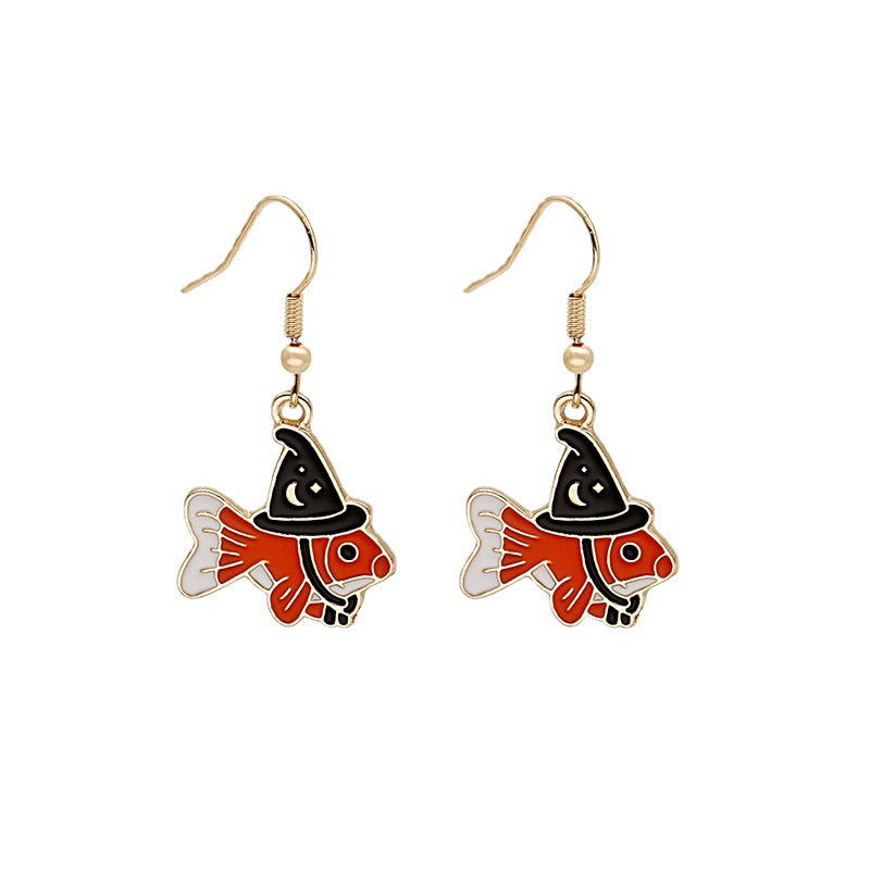 Acrylic New Halloween Collection Earrings  (Minimo de Compra 2) MYA-QiS045