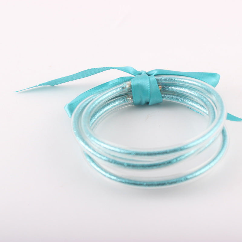 PVC silicone rice bead series bracelet (Minimo de Compra 2) MYA-HuiF007