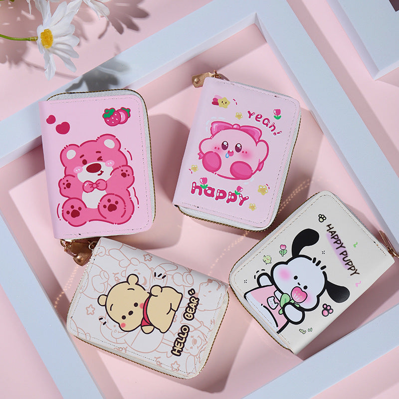 PU printed cartoon cute zero wallet (Minimo de compra 3) MIC-JiaL002