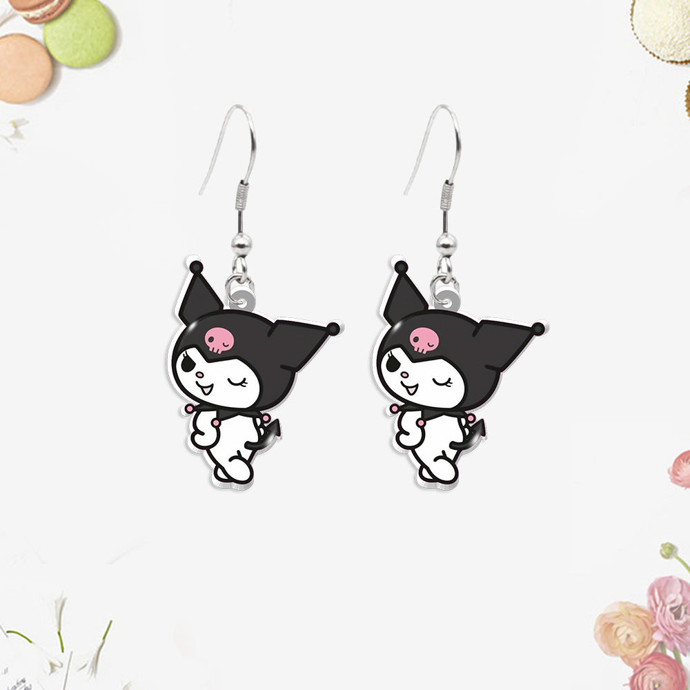 Alloy cartoon earrings (Minimo de compra 5) MIC-XiangL105