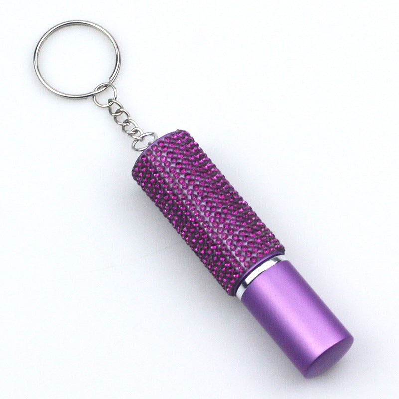 Keychain Metal 10ml Diamond Perfume Bottle MOQ≥2 ChaoH051