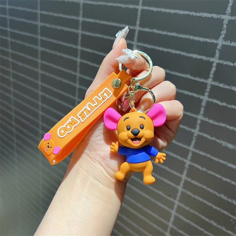 PVC cute cartoon keychain MIC-JinB032