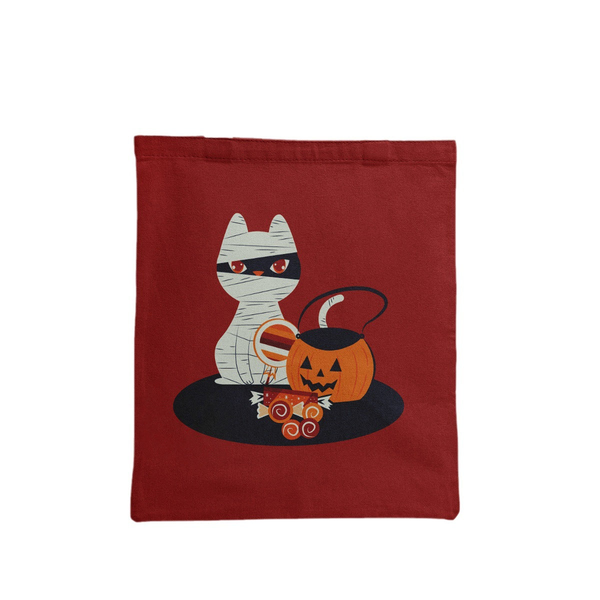 Polyester Halloween canvas shoulder bag (Minimo de Compra 2) MYA-QB007