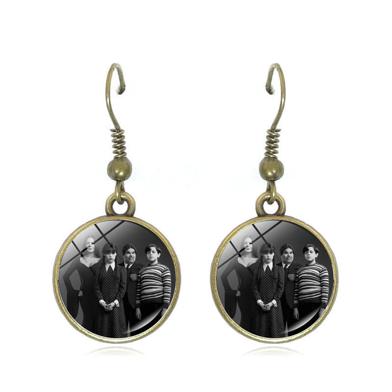 alloy vintage earrings MIC-ES-JiaY003