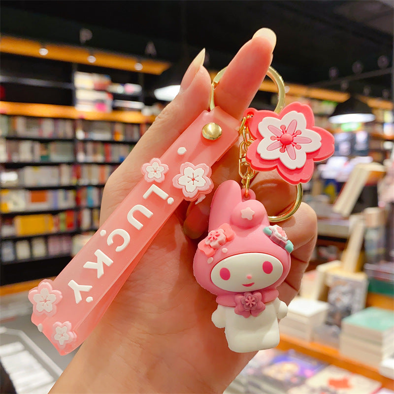 PVC cute cartoon keychain （Minimo de compra 2） MYA-YouM011