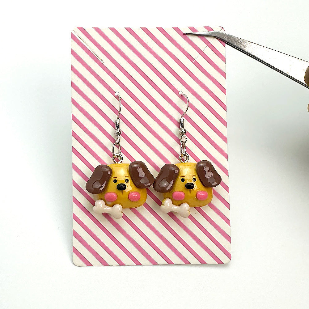 Resin Funny Earrings MIC-MingC019