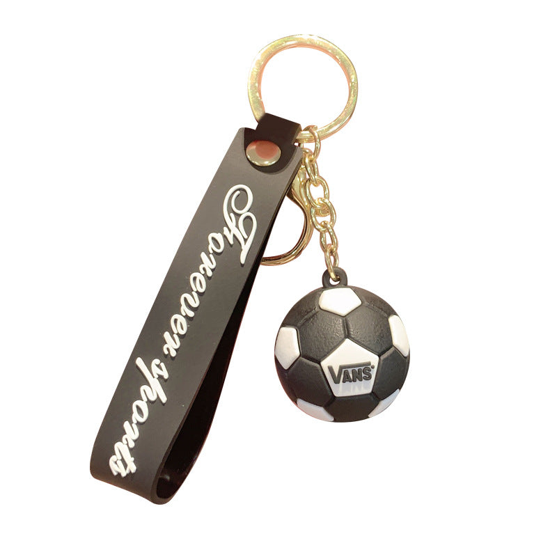 Cartoon PVC Silicone Basketball Cute Keychain (F) MIC-JCai027