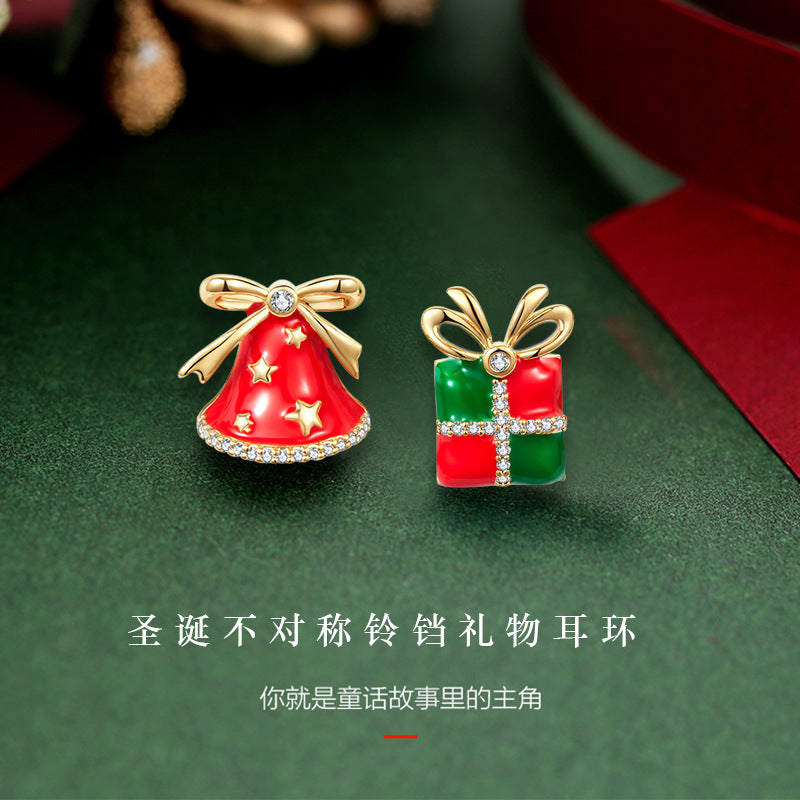 Alloy Christmas series earrings (Minimo de Compra 2) MYA-DuoL010