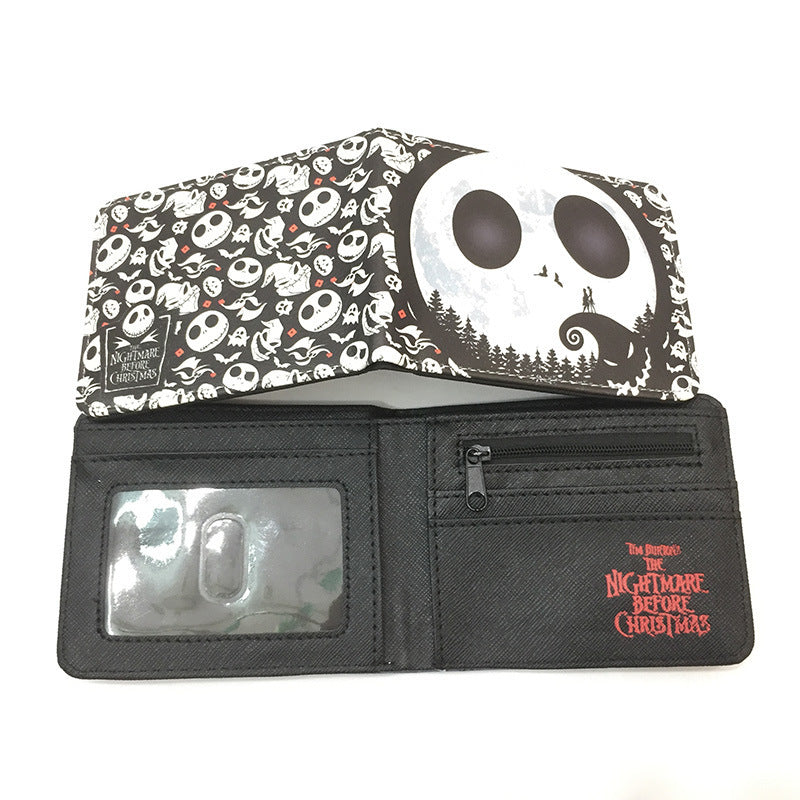 PU Scary Skull Wallet MYA-HaoJ004