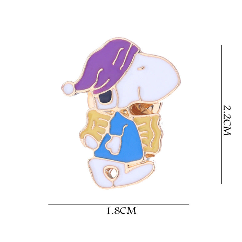 Alloy cute cartoon anime brooch MYA-QiSen009