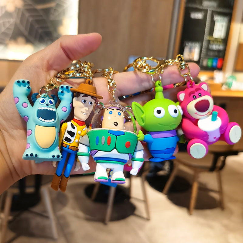 Keychain Silicone Cute Cartoon Doll Pendant (M) MIC-YMeng016