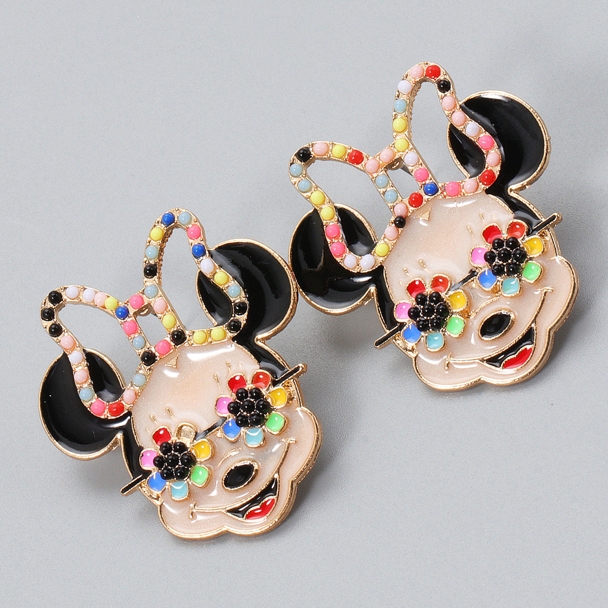 Alloy cartoon cute earrings MIC-JuJ016