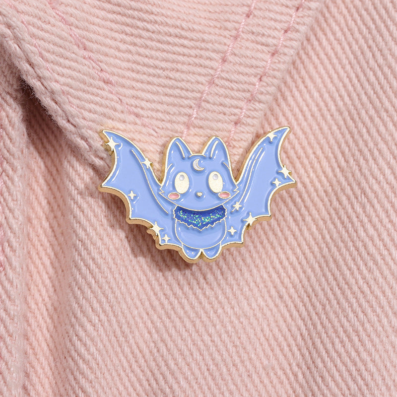 Alloy bat wing brooch MYA-QiH005