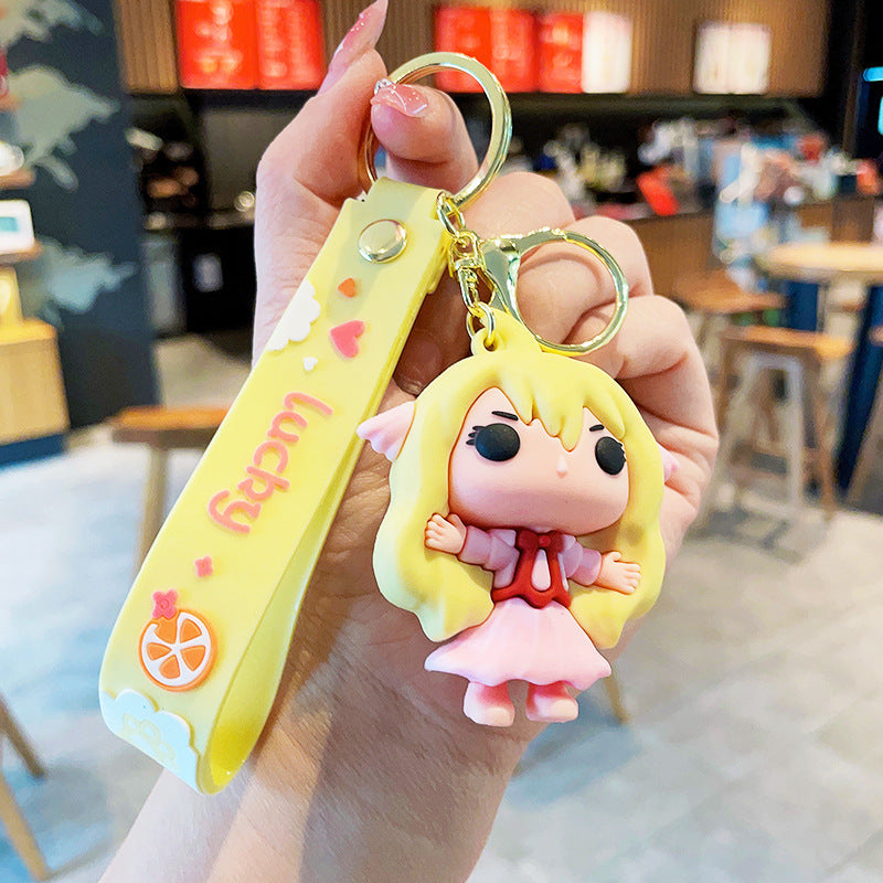 PVC anime fairy doll keychain MIC-MLZ011