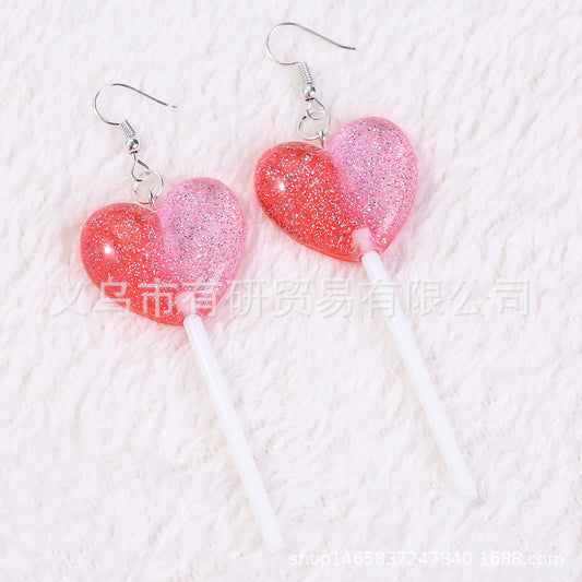 Resin simulated food earrings (Minimo de Compra 2) MIC-YouY016