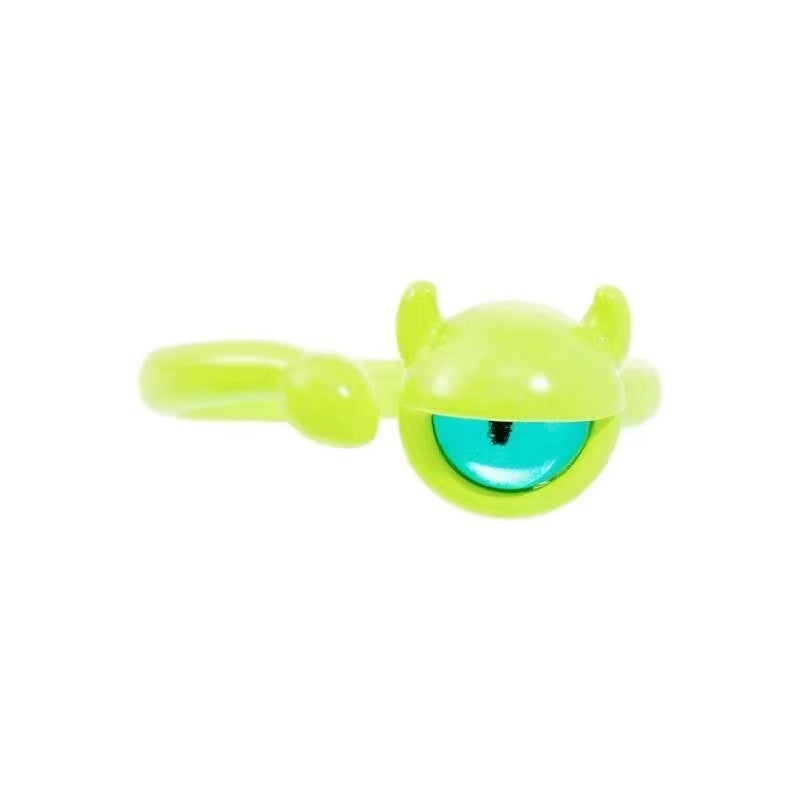 Alloy cute little monster earrings MIC-BeiY004