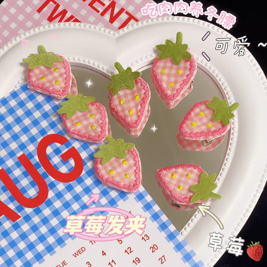 Strawberry mesh hairpin Minimum order quantity ≥ 2 MIC-FuY022