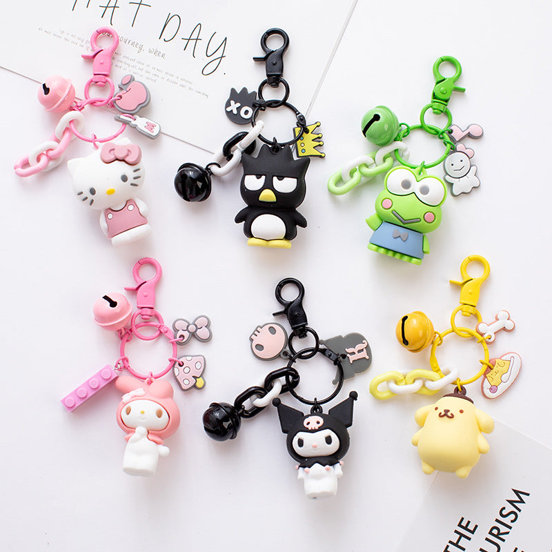 plastic animation keychain Shum006