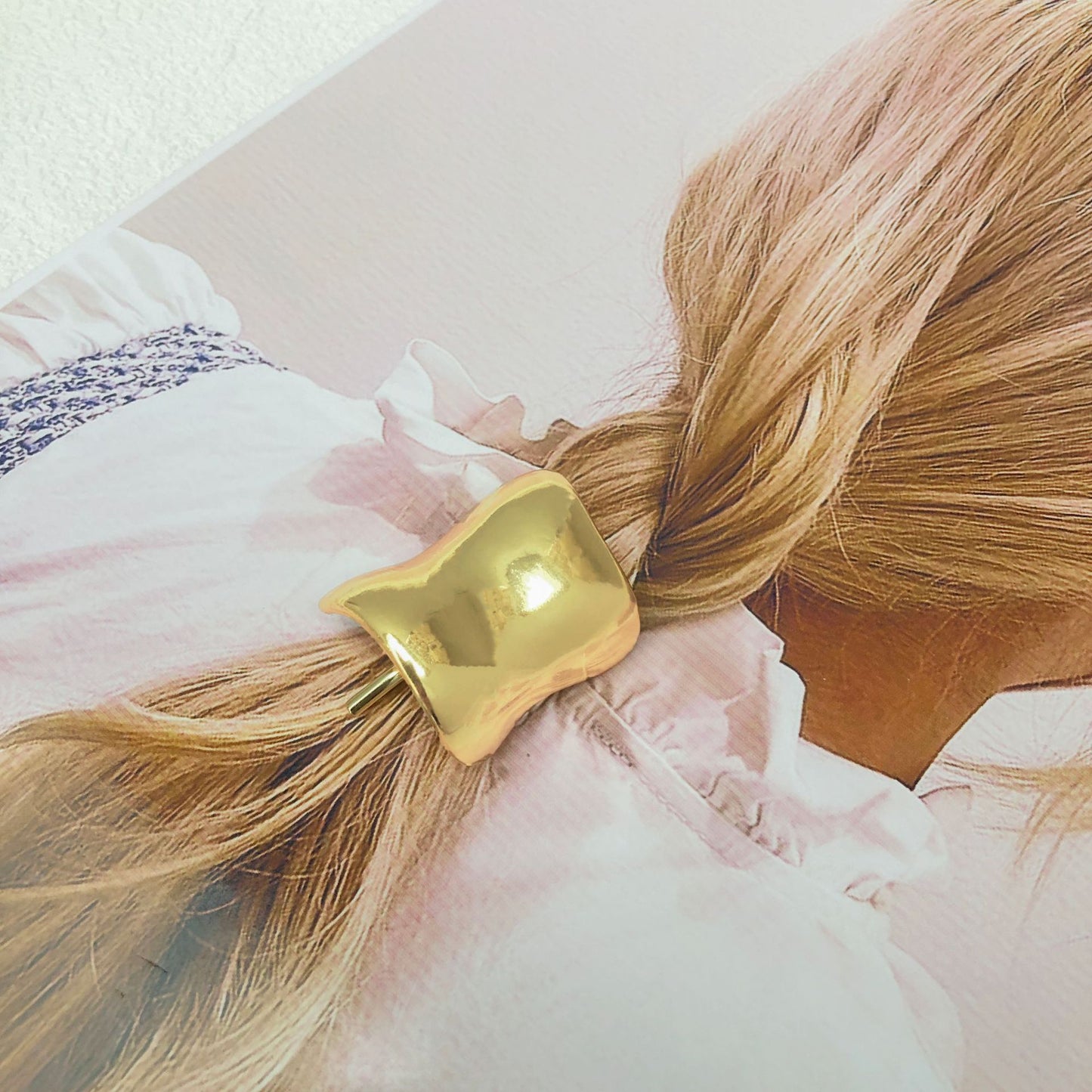 Alloy metal hair clip (Minimo de Compra 2) MYA-MiY001