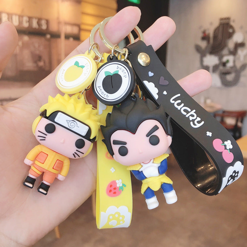 Cartoon Doll PVC Silicone Alloy Keychain (F) FeiRun031