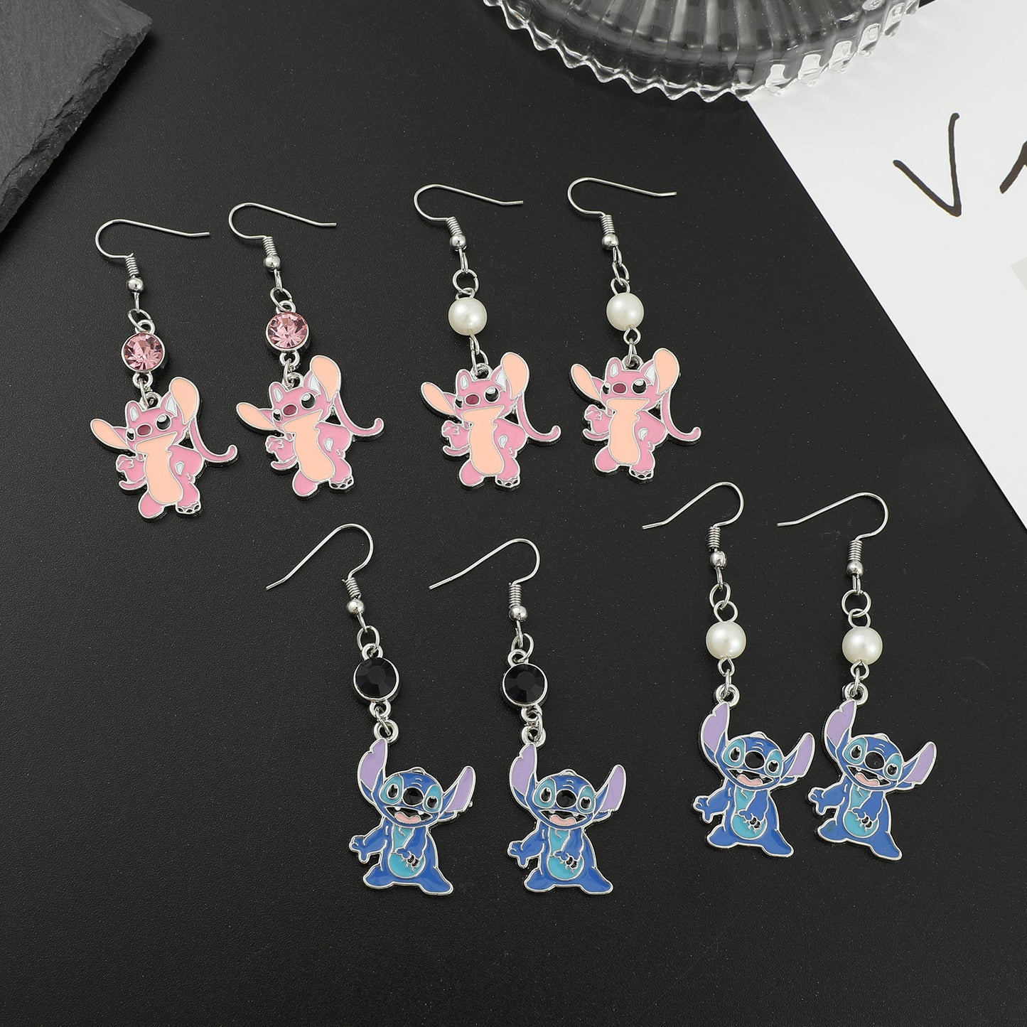 Alloy cartoon cute earrings (Minimo de Compra 2) MYA-ZhaoH004