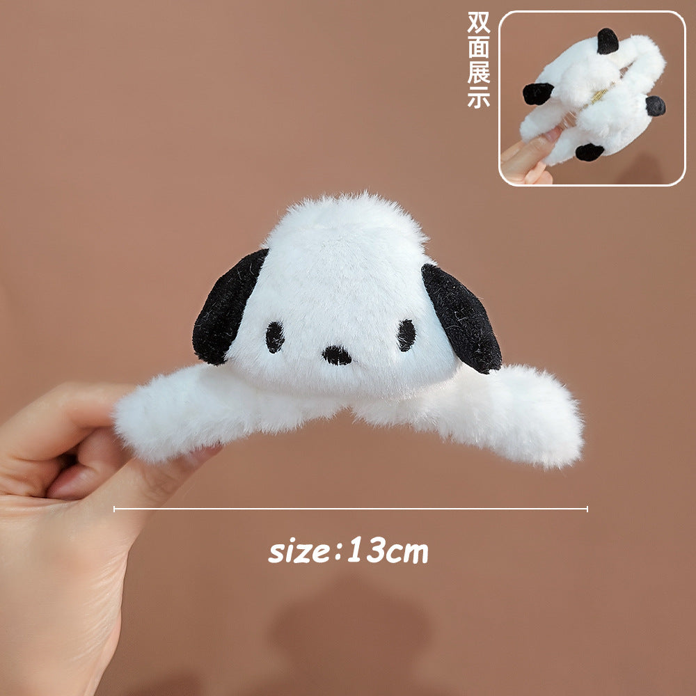 Plush cartoon cute hair clip MIC-WoD004