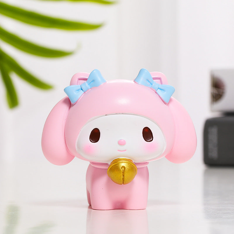 Resin cartoon bell meow (Minimo de compra 2) MIC-HaiY015