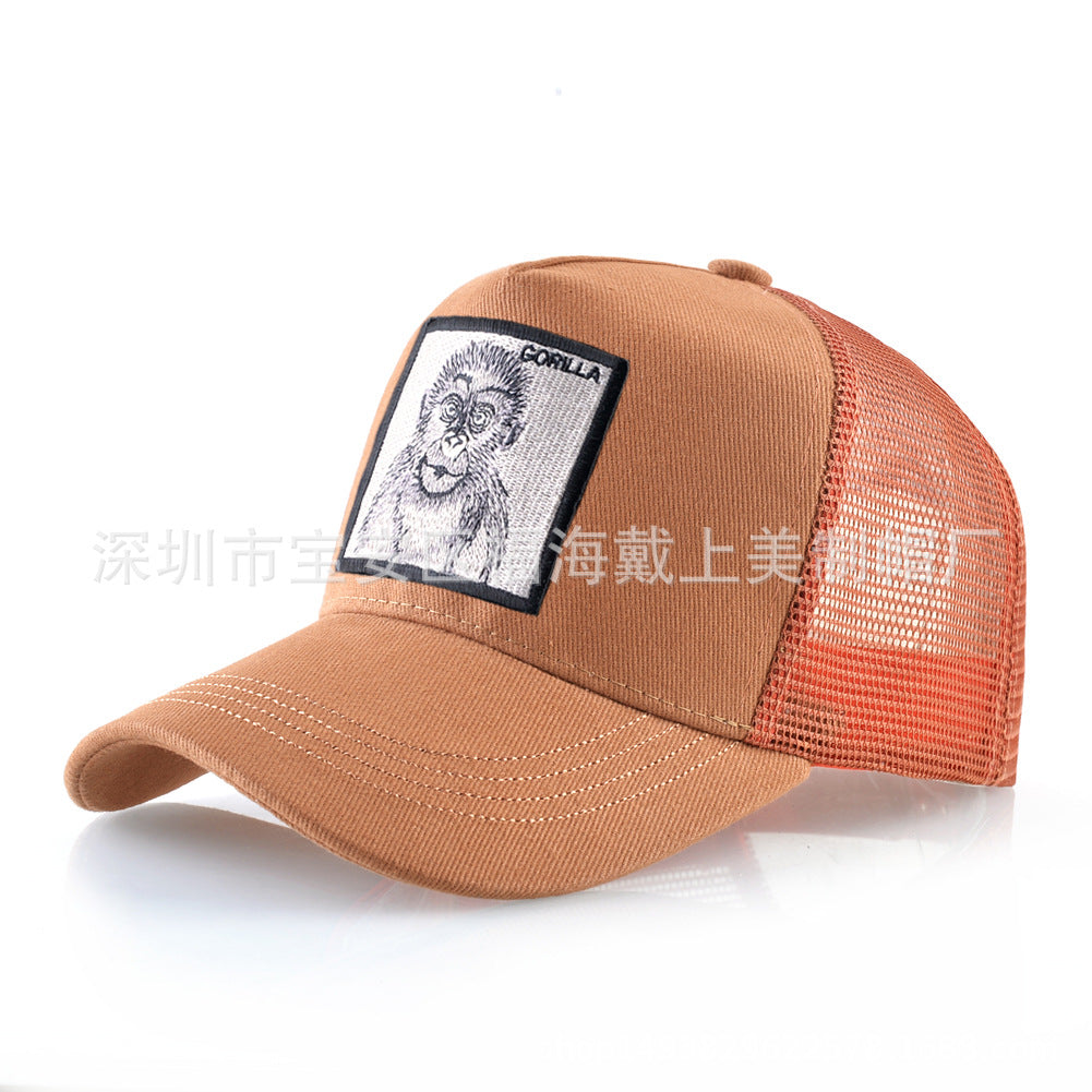 Nylon embroidered animal Baseball cap MYA-DSM013