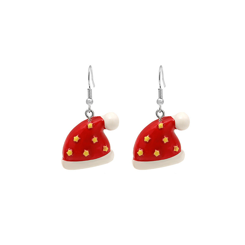 Alloy Christmas series earrings (Minimo de Compra 2) MIC-MDD078