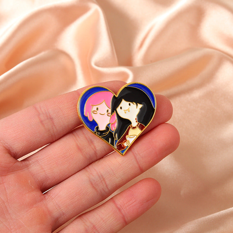 Alloy Adventure Time brooch MYA-JiuY051