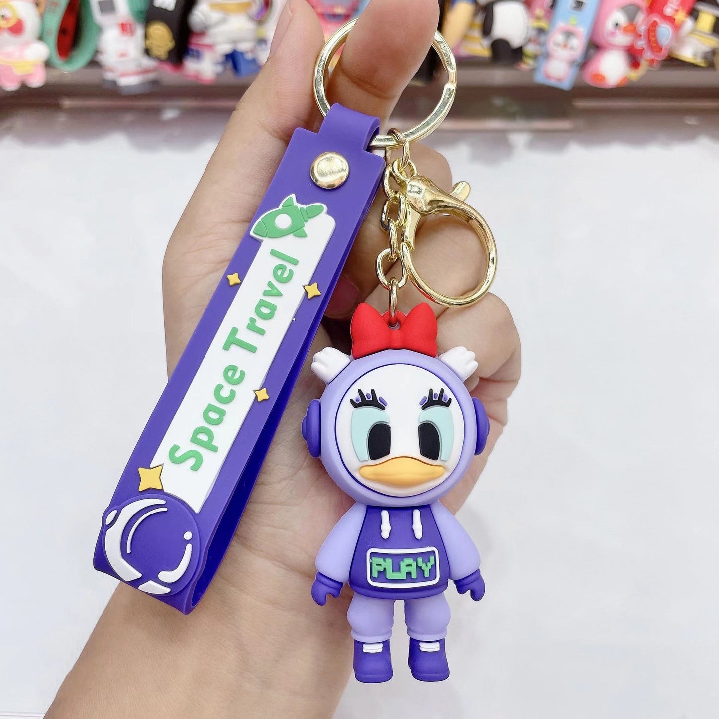 PVC new doll cartoon keychain (Minimo de compra 2）MIC-JuS007