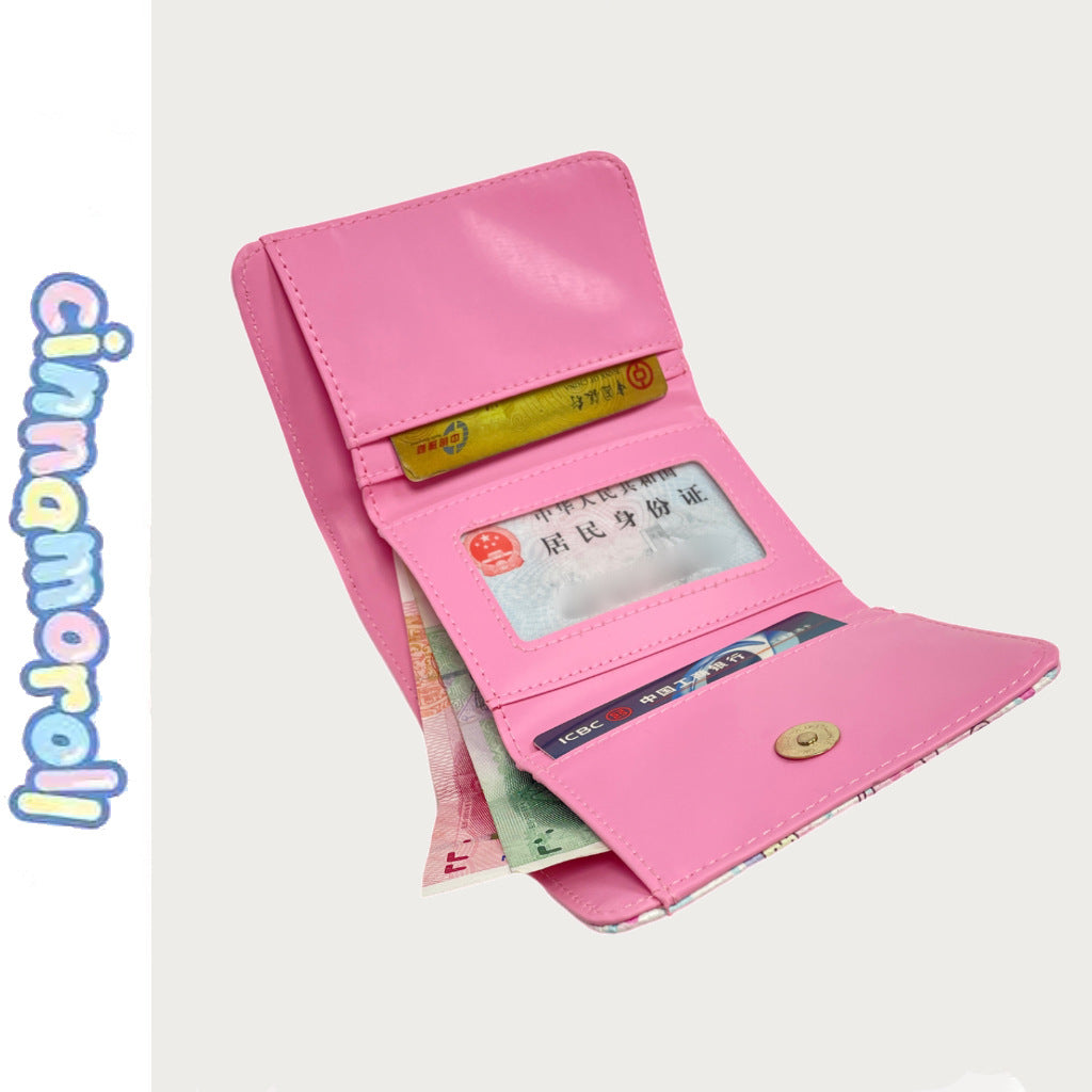 PU short cute cartoon wallet (Minimo de compra 10) MYA-NuoS005