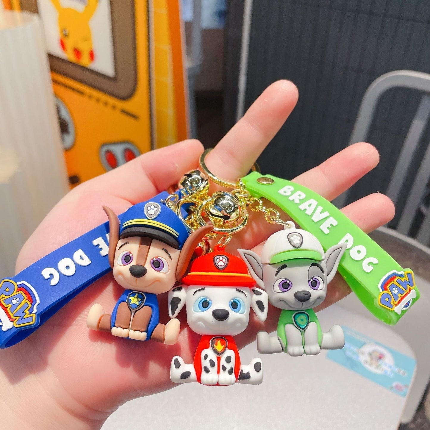 Keychains PVC Hardware Animation Cartoon Cute (M) Minimo de compra 2 HYu004