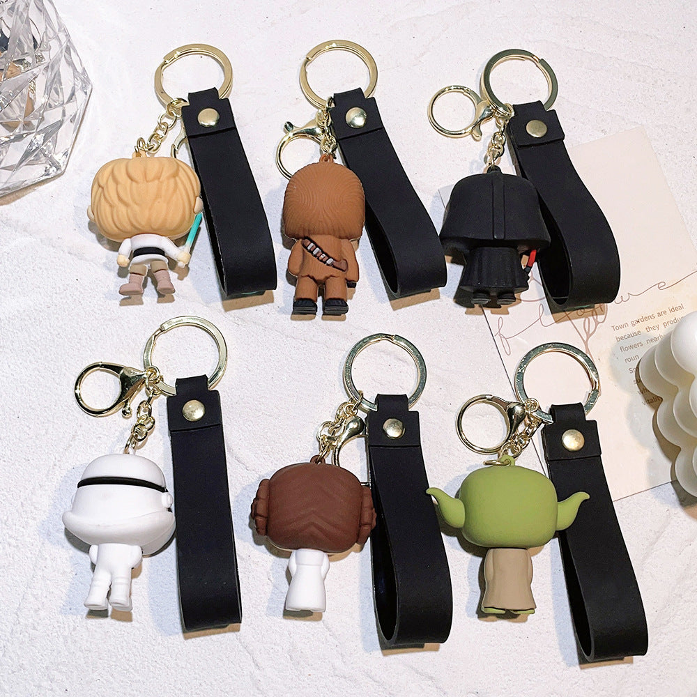 PVC Star Wars cartoon keychain  MYA-QiC019