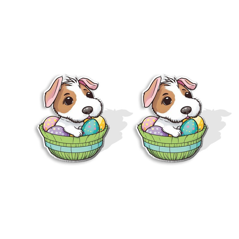 Alloy Easter Small Animal Earrings (Minimo de compra 5) MIC-XiangL066