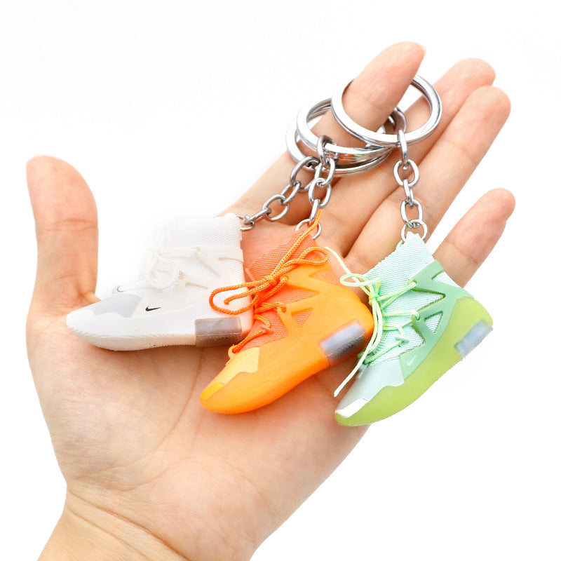 keychain 3D three-dimensional sneakers toy jewelry pendant (F) MIC-QLP035