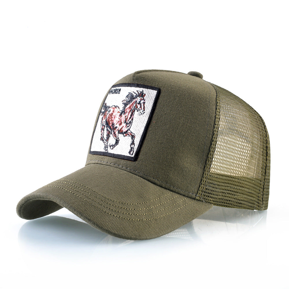 Nylon embroidered animal Baseball cap MYA-DSM018