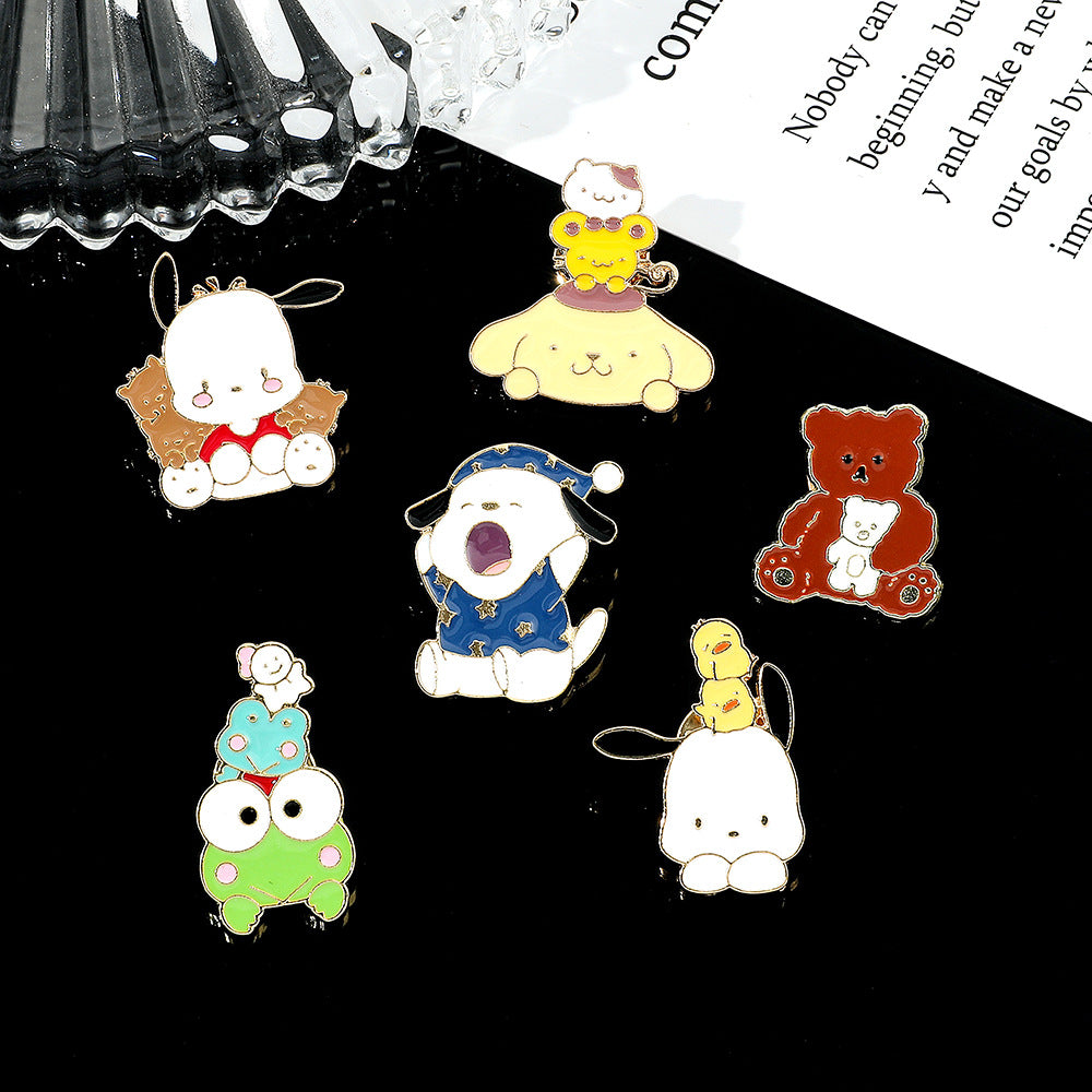 Alloy cartoon brooch (Minimo de Compra 10) MIC-ShengY023