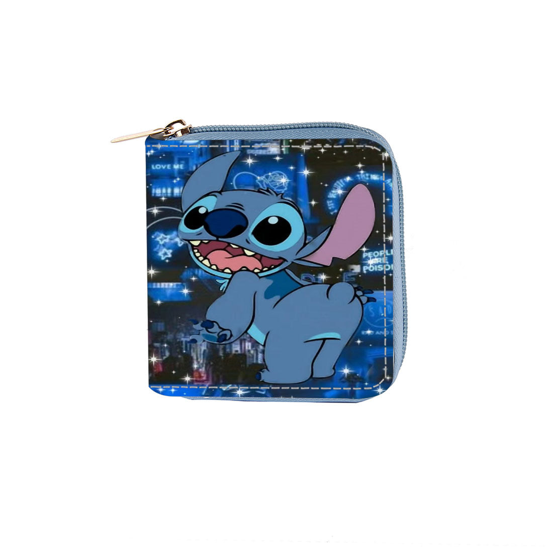 PU short cartoon zipper wallet (Minimo de compra 3) MYA-Dengx019