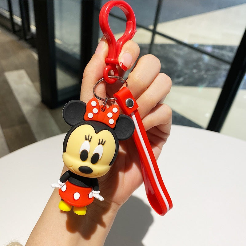 keychain Cute silicone doll pendant doll keychainMIC-JuJi001