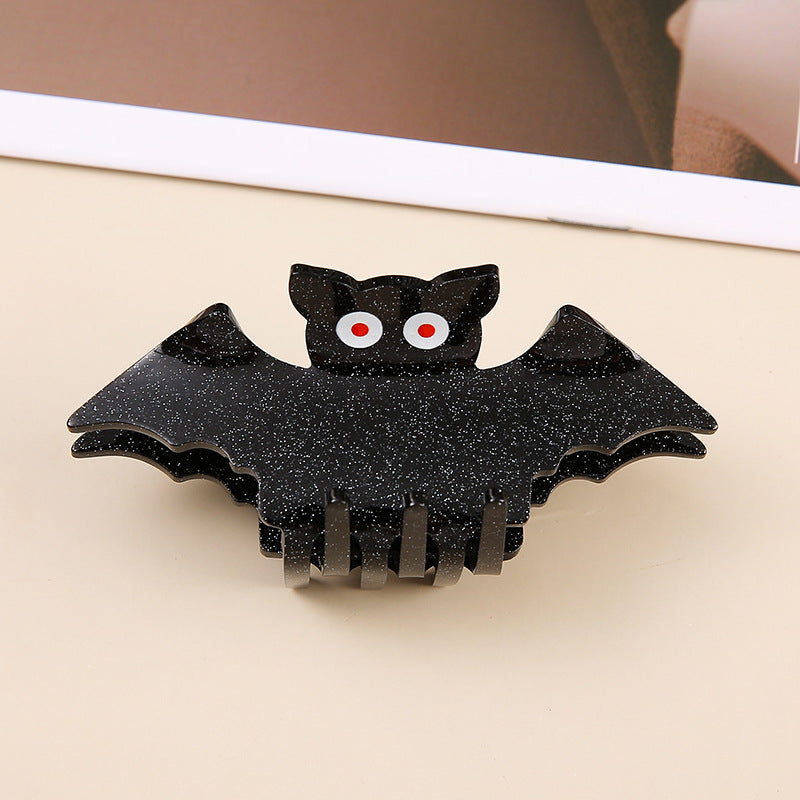 Plastic Halloween Bat Funny Hair Clip (Minimo de Compra 2) MIC-SanE003