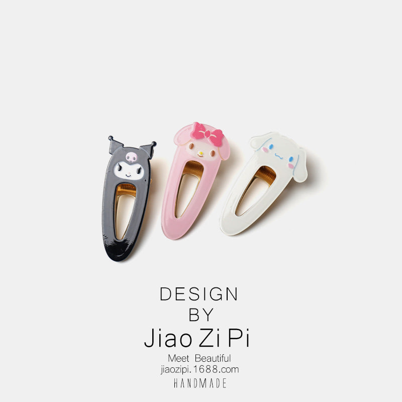 Resin cartoon cute hair clip (Minimo de Compra 2) MIC-JZP002