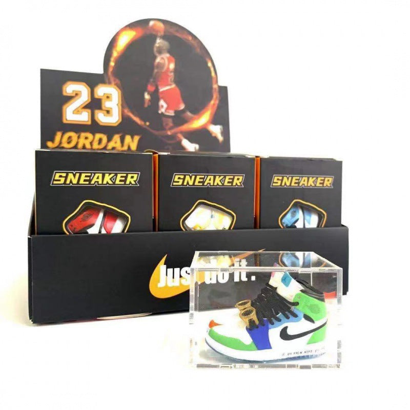 PVC stereo basketball shoe mold blind box MYA-QLP002