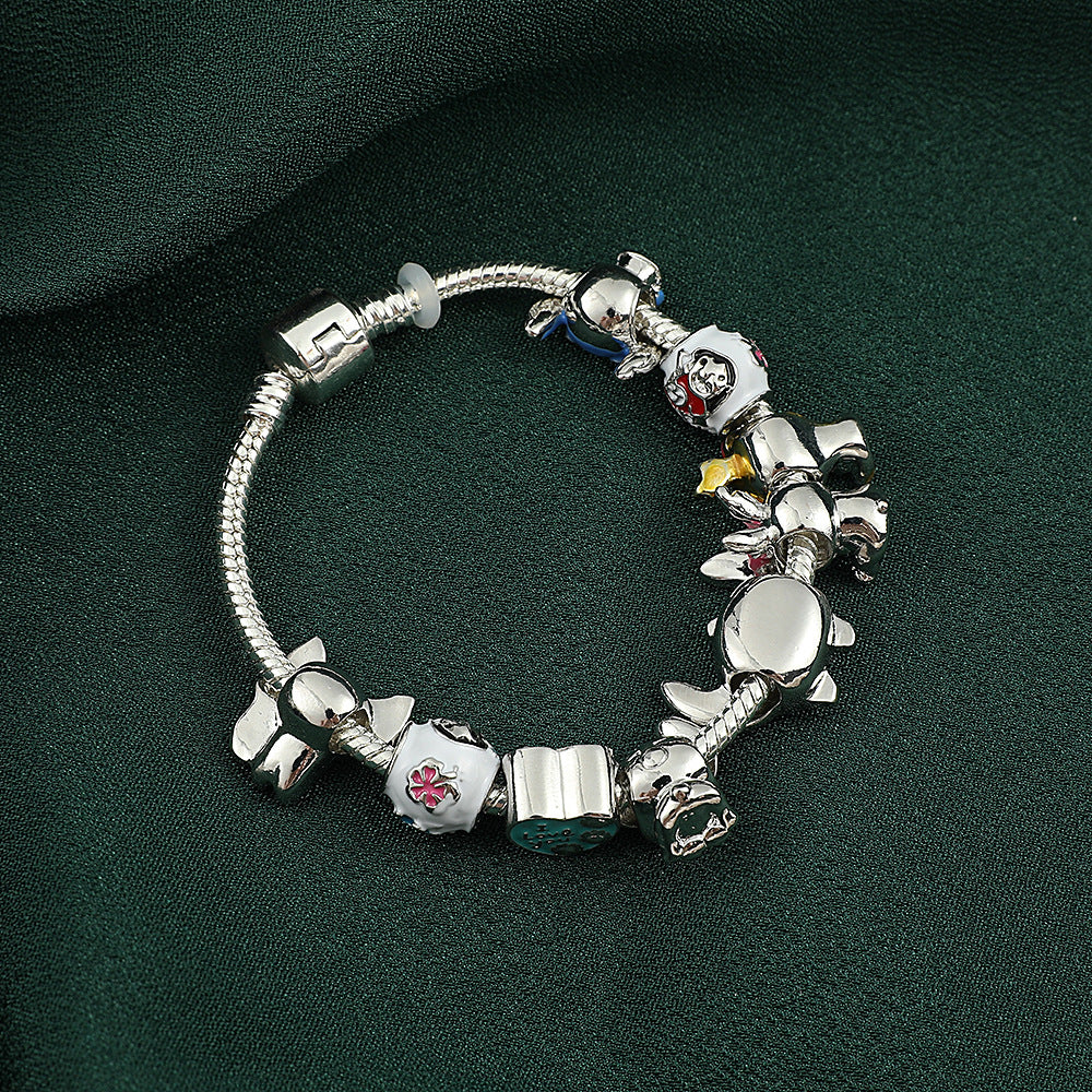 Cartoon Alloy Monster Bracelet Minimo de compra 5 MYA-ShaoH008