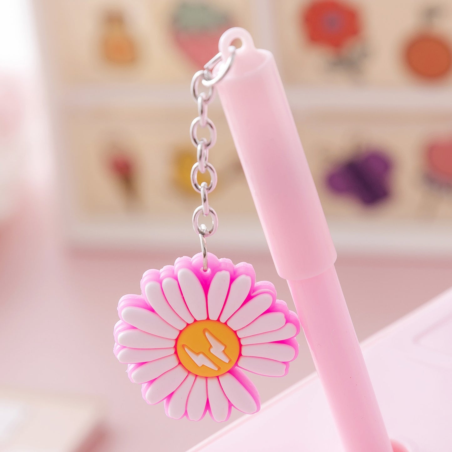 pendant small flower cartoon student fountain pen XuF003