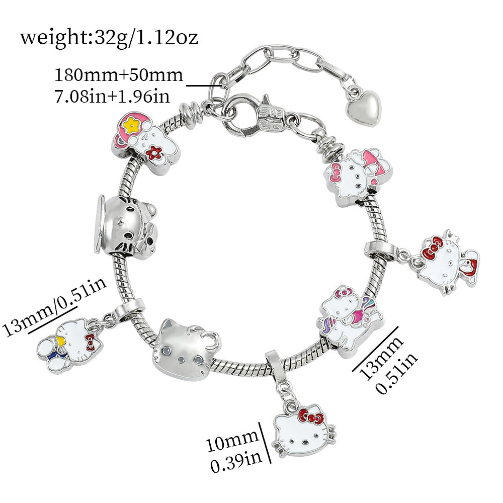 Alloy Panjiadora Cartoon Bracelet (Minimo de Compra 2) MIC-FeiM010