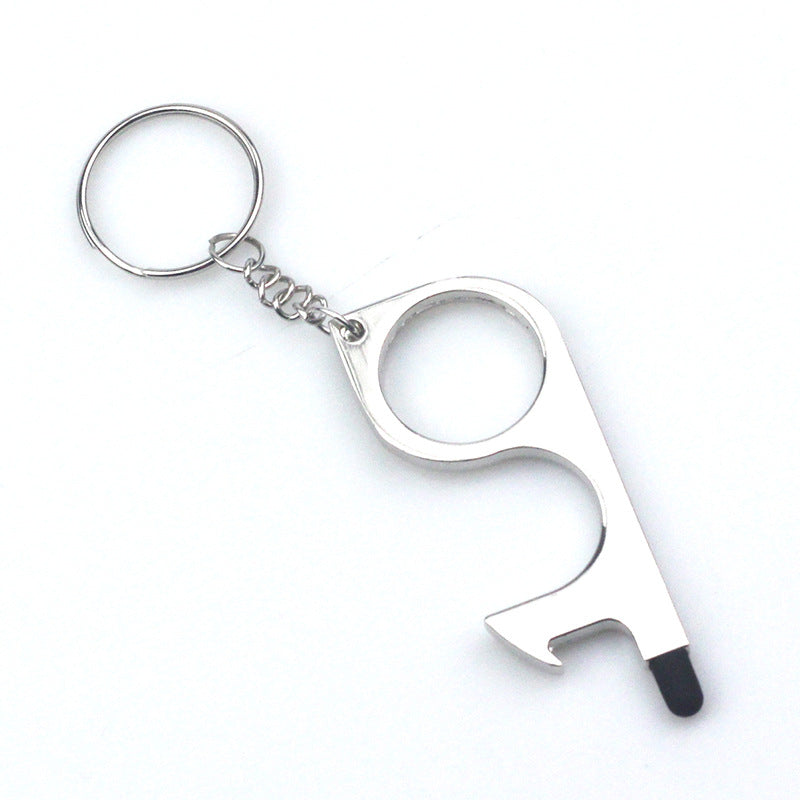 Keychain Metal Multifunctional Door Opener MOQ≥2 ChaoH044