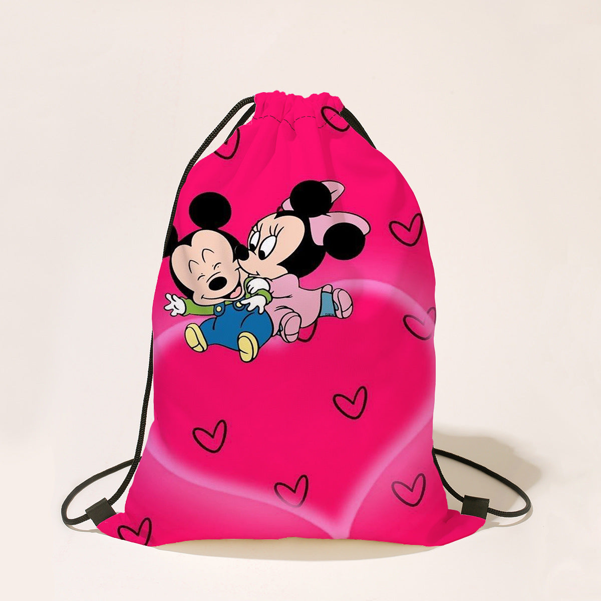 Polyester Cartoon drawstring backpack (Minimo de Compra 2) MYA-QB005