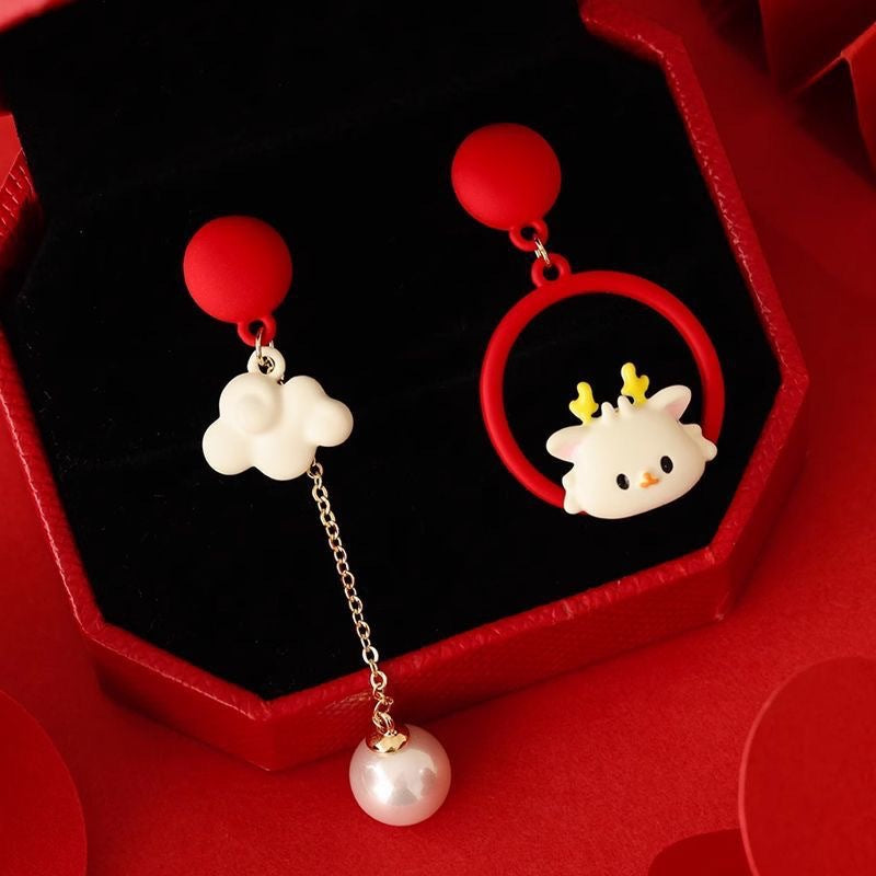 Alloy Xiangyun Cartoon Earrings MIC-FanY006