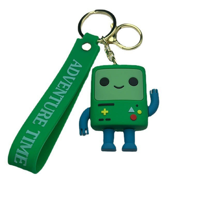 PVC Adventure Time Cartoon Keychain MIC-MiaoY074